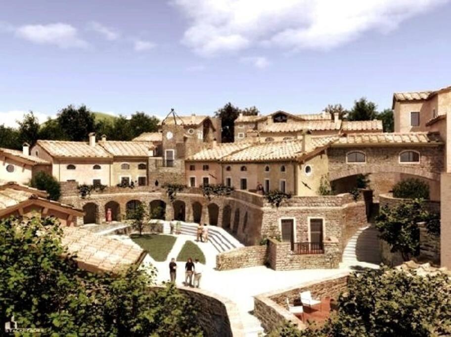 Al Conventaccio Villa Bagni  Bagian luar foto